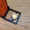 Yousheng Fantasy Window Book Nook with Light Retro Light-up Window Booknook Bookshelf Insert Decoration Gift for Book Lovers