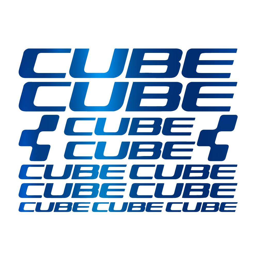 CUBE Fahrradrahmen Aufkleber Fahrrad Decal Zubehör Cube Rennrad Körper Vinyl Aufkleber