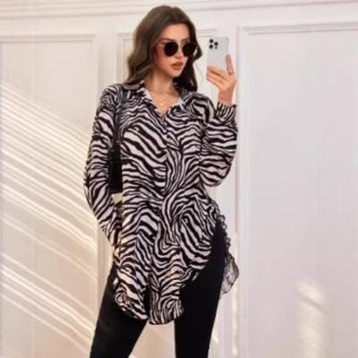 New New Women's Fashion Printed Casual Long Sleeve Shirts for Women