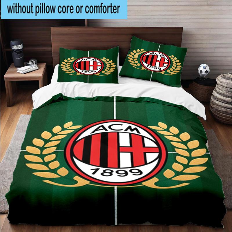 3PCS 1909 Football Club 3pcs Bedding,Including 3PCS Duvet Cover And 2pcs Pillowcases Perfect for Christmas,Ideal for Bedroom, Dormitory