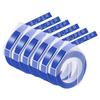 3/5/10PCS 3D Embossing Tapes Compatible for Dymo 520109 898130 9mm/12mm Label Tape For DYMO Embossers Xpress 12965 12966 Maker