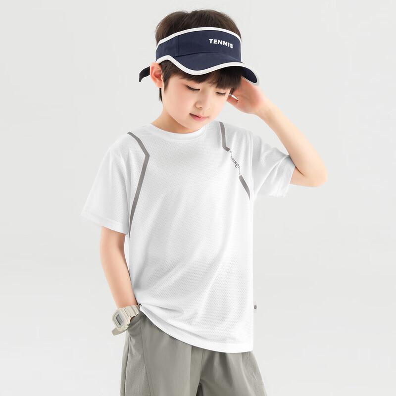 Duo Duo Jia Boys' Breathable Mesh Sports T-Shirt
