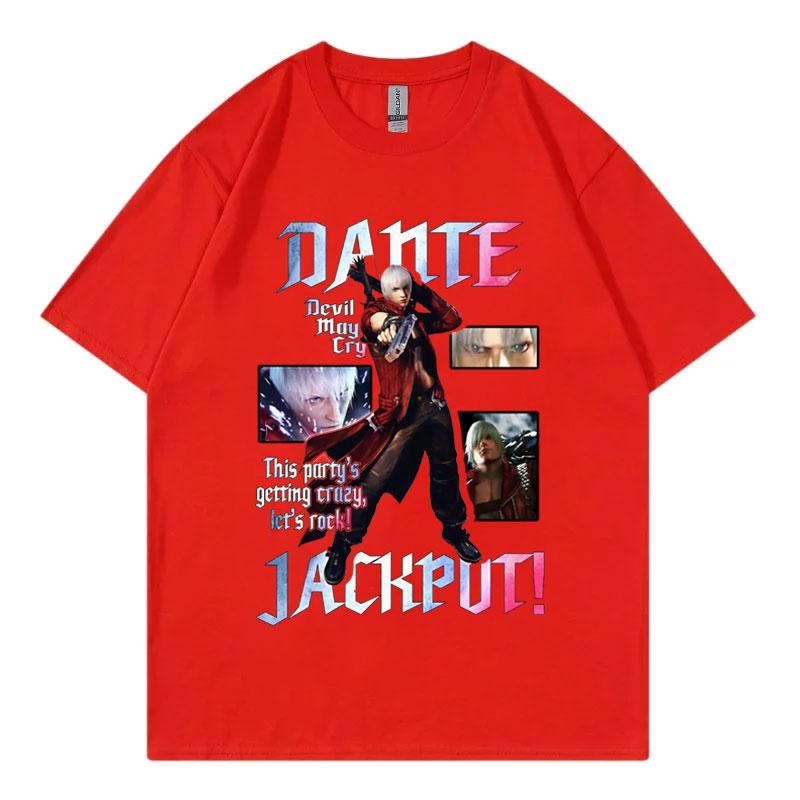 

Горячая Игра Devil May Cry Графические Футболки Мужчины Женщины Одежда Харадзюку Y2k Оверсайз Футболка Летняя Повседневная Футболки с Коротким Рукавом S