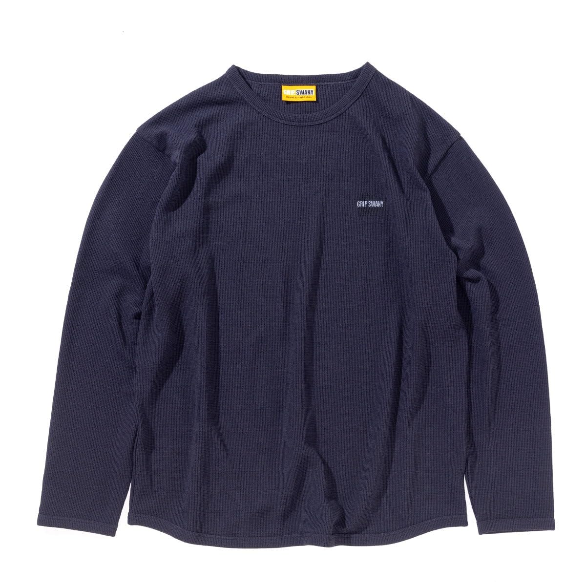 GRIP SWANY Thermal Long-Sleeve T-Shirt, Size M, Navy Blue