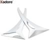 Front Side Fender Air Vent Trim For Toyota Prius 2016 2017 2018 Chrome Car Side Wings Covers Molding Garnish Trims Accessories