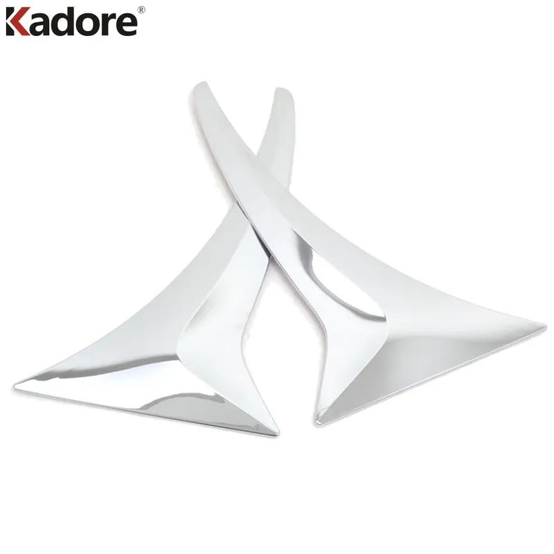 Front Side Fender Air Vent Trim For Toyota Prius 2016 2017 2018 Chrome Car Side Wings Covers Molding Garnish Trims Accessories