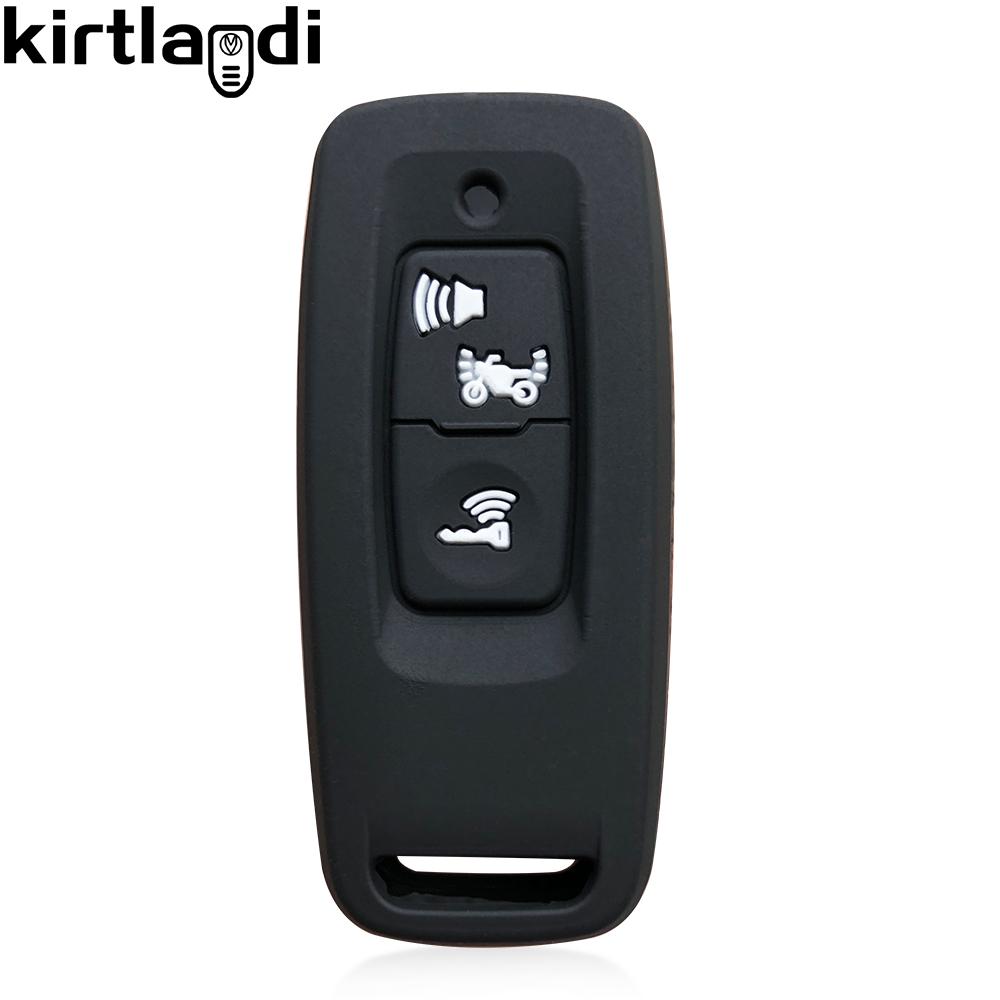 

3 Button Remote Key Case Silicone Keychain Holder Key Cover for HONDA PCX 160 VISION PCX160 SH350 2021 Keyless Shell Fob