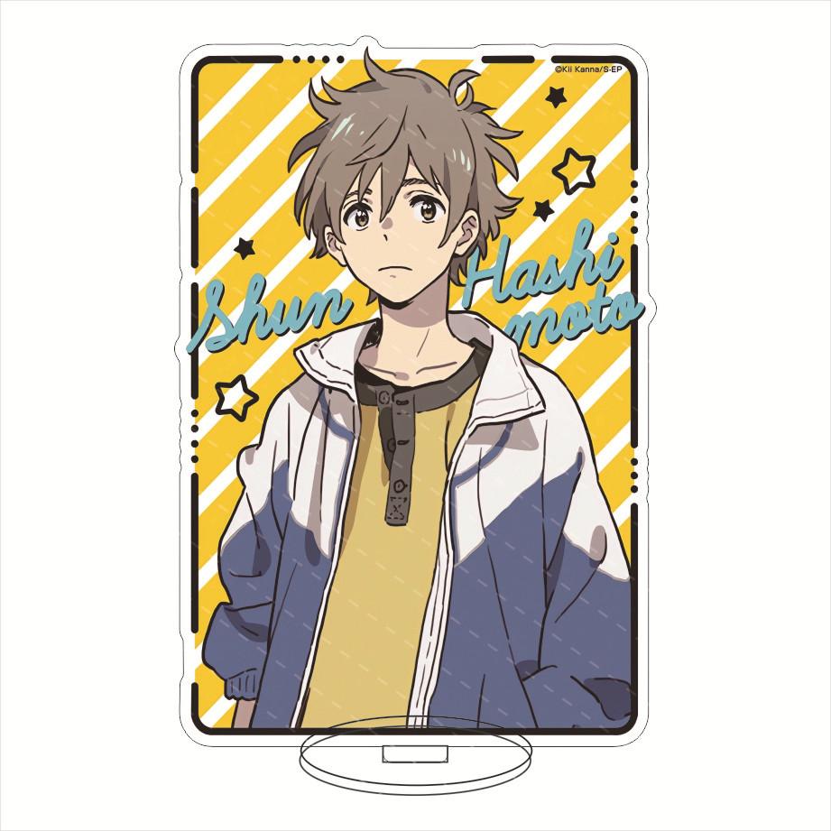BL Anime Figure Acrylic Stand Seaside Stranger Yaoi Mio and Shun Boys Love Model Action Ornament Figurines For Desk Decoration