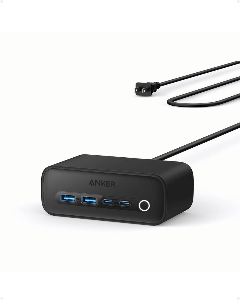 ANKER 525 Charging Station Power 3 AC 2 2 Extension (USB Tap, Tap, Outlets, USB-C Ports, USB-A Ports, 1.5m Cord)