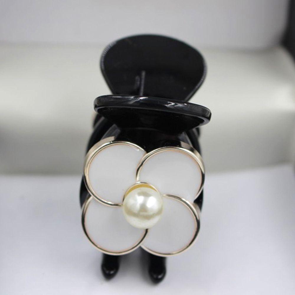 Wear Girls Bangs Clip Camellia Flower Hairpin Small Grip Clips Solid Colors Women Hair Accessories