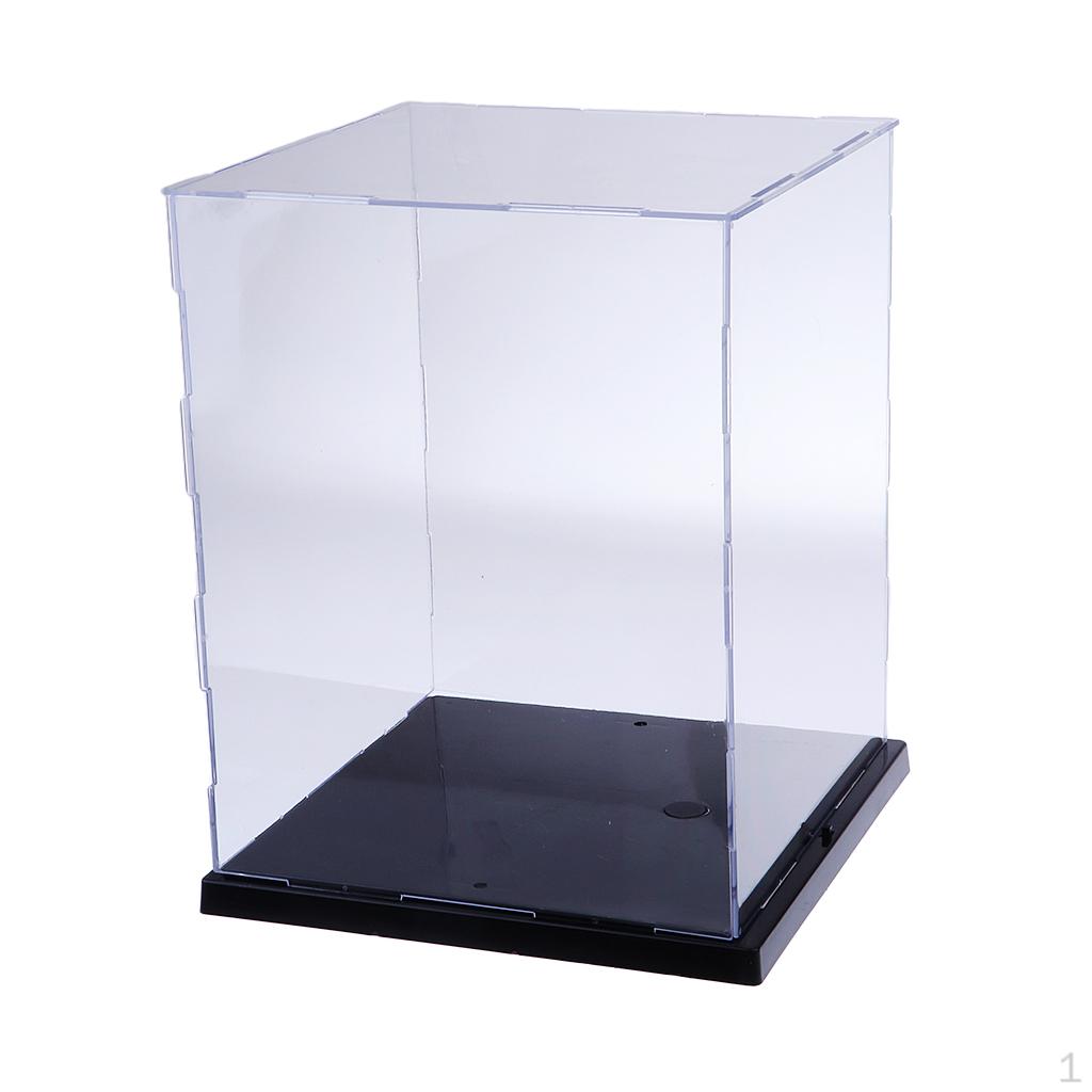 Transparent Model Display Case Box Dustproof for Figure Toys Clear - High quality
