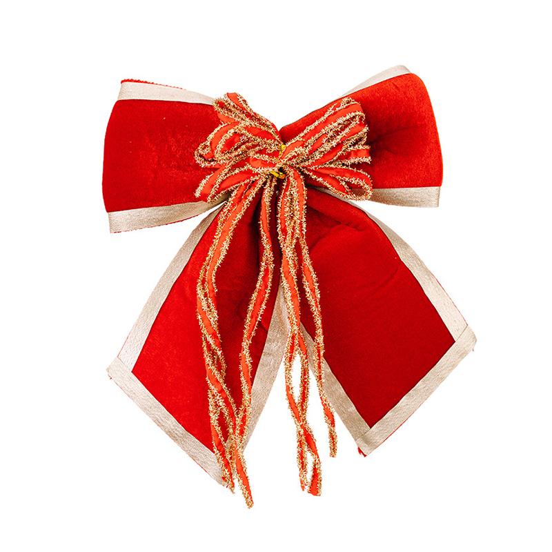 Weihnachtsschleife,Große Schleifen für Kränze für Baum, Geschenkverpackung, Girlande,Weihnachtsdekoration, Feiertagsbasteln, Weihnachtsbaum-Bandornamente