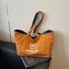 Double-Sided Tote Bag Women's Shoulder Bag Large Capacity Shopping Bag