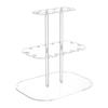 1set Acrylic Display Stand Clear Finished Product: 40x30x40cm