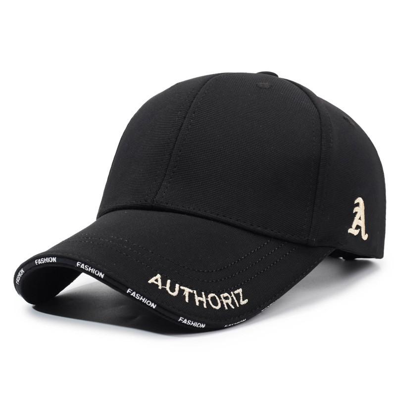 Classic Baseball Hat With Embroidered Letters And Breathable Design For All Seasons