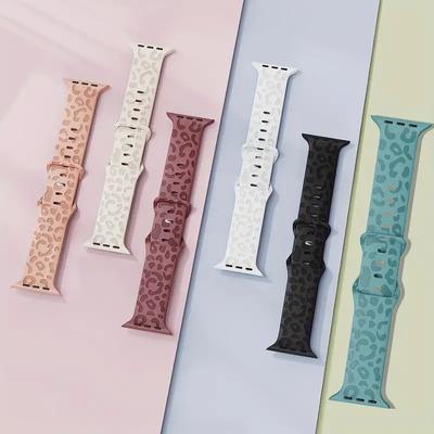 Band for Apple Watch Strap 44mm 40mm 49mm 45mm 41mm 46mm 42mm Correa Engraved Bracelet Iwatch Series 11 Se 3 6 7 8 9 Ultra 2 10