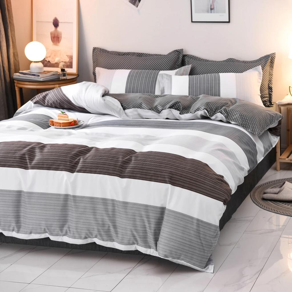 Comforter Night Starry Sky Bedding Set Queen Galaxy Moon Star Blue Gradient Color Comforter Soft Reversible