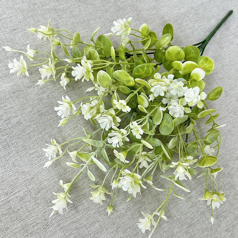 Sampsonii Hypericum Hance Plastic Green Plant Wedding Decor Photography