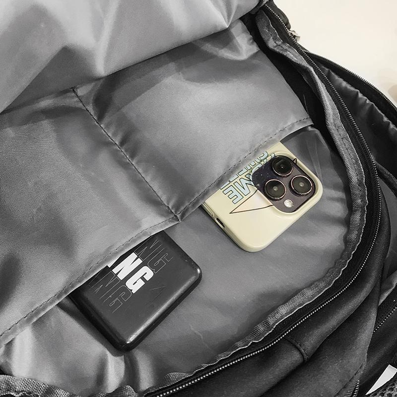 Рюкзак с принтом букв — фото 9