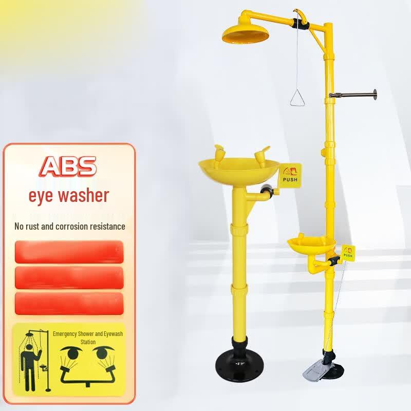 Industrial Emergency Shower and Eyewash Station