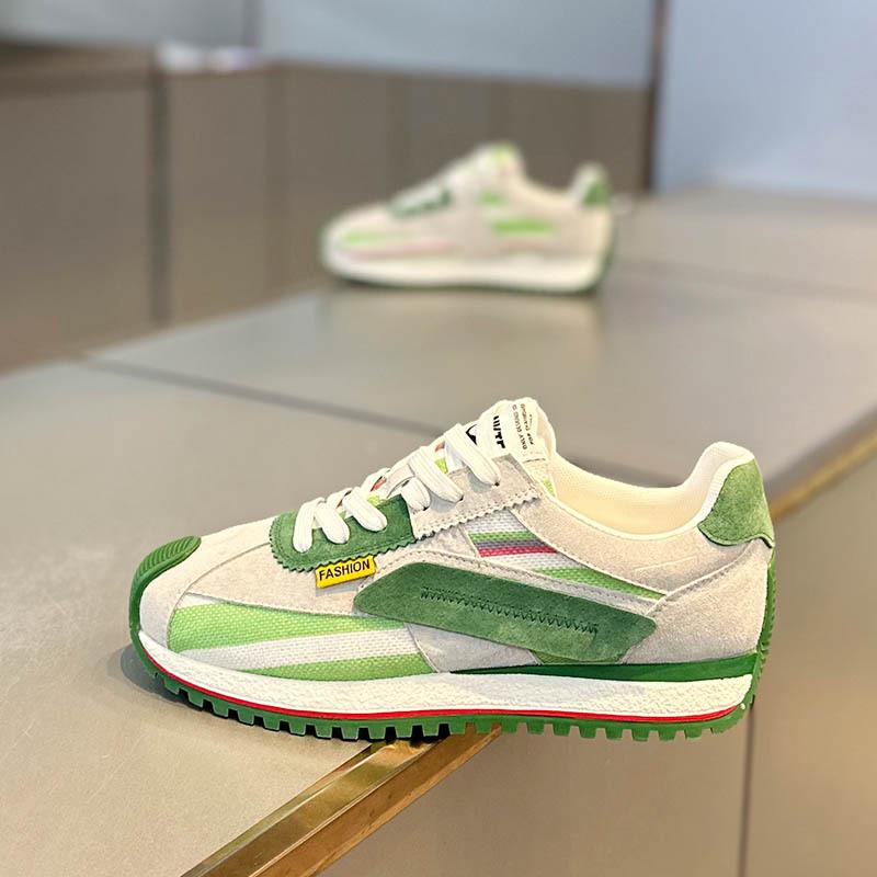 Tênis de Moda Masculino Verão 2025 Cano Baixo com Cadarço: Sapatos Casuais Confortáveis, Leves, Modernos e Simples