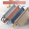 Mesh Pencil Case Transparent Makeup Exam Organizer Bag for School Large Capacity Korean Style Student Casual Stationery Holder
