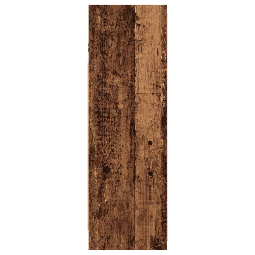 Szafka Z Lustrem, Stare Drewno, 62,5X20,5X64 Cm