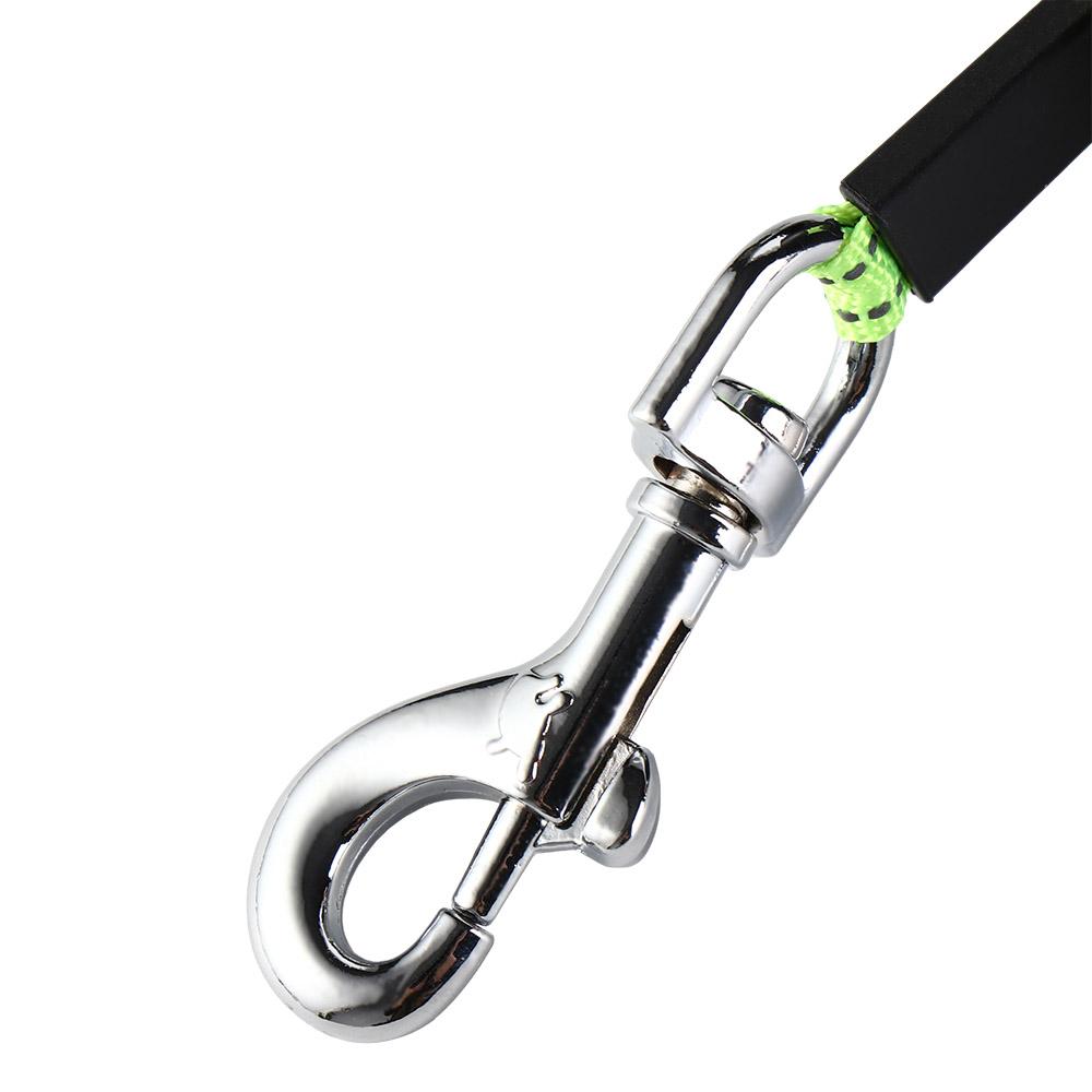 With Lights Dual Retractable Rotation Rope Reflective Dogs Auto Retractable Belt Walking