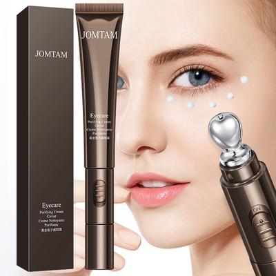 Golden Caviar Electric Eye Cream zur Linderung von Augenringen, Augenpflege, Massage, Stay Up Late Repair Augencreme