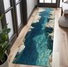 3D Abyss Crack Carpet Fissure  Shattered Ground Print Rug Dramatic Depth Illusion Floor Mat for  Living Room Fashionable