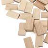 50Pcs Domino Tenon Beech Wood 8x40mm Loose Tenons Woodworking Accessory for Positioning 0.31x1.57in
