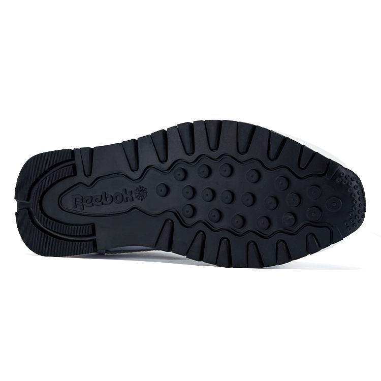 Reebok Klasická kůže Pohodlné Všestranné Protiskluzové Semišové Odolné Vodotěsné Nízké Neformální Běžecké Boty Unisex tenisky Bílé 100033996