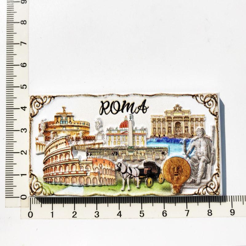 Italy Rome Colosseum Travelling Souvenirs Fridge Magnets Message Board Magnetic Stickers Christmas Gifts Home Decoration