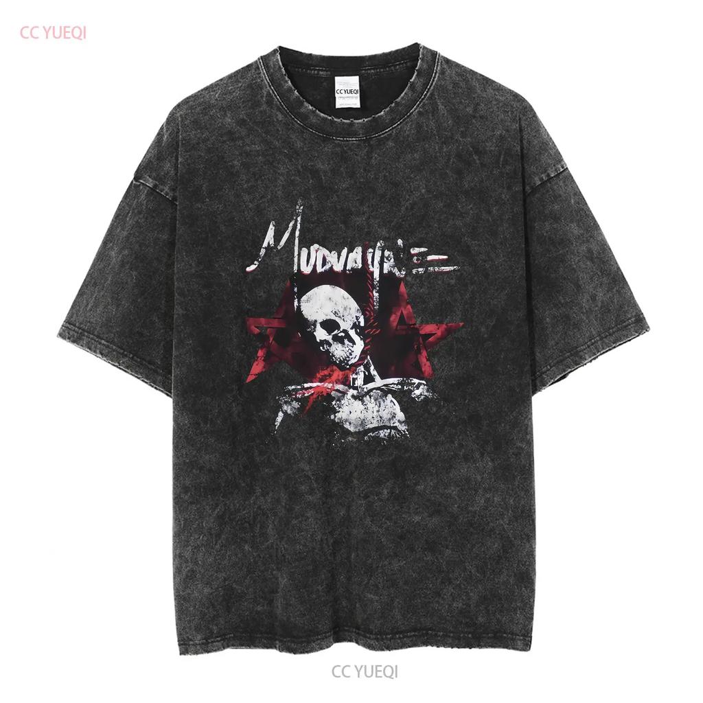 Mudvayne Shirt American Nu Metal Band Alternative Progressive Vintage Washed Slightly Graphic Homme Stretched Stylish Unisex