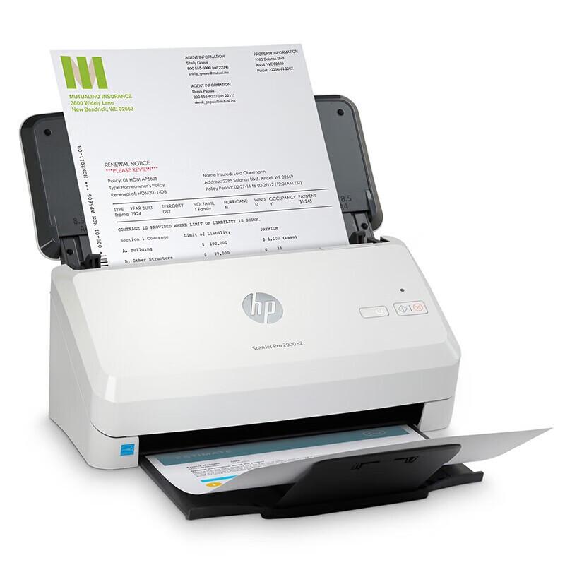 

HP ScanJet Pro 2000 s2 Sheet-feed Scanner CN plug (adapter included)