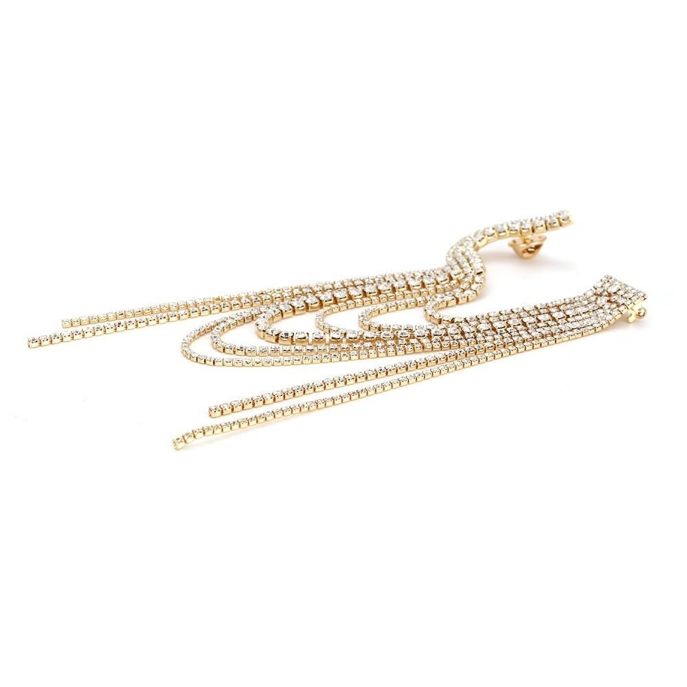 Chaîne à pampilles Broche de col de costume Épaulettes Frange Marquage d'épaule Flash d'épaule Unique Cadeau Unisexe