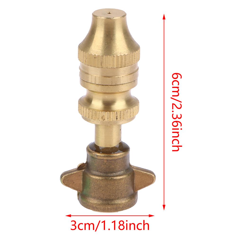 Agricultural Irrigation Nozzle 16*41*8Mm Adjustable Pottery Nozzle High Quality Pottery Adjustable Spray Effortless Installation