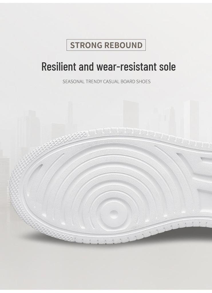 European Station Men's Versatile Skate Shoes: Lightweight Luxury, Breathable Autumn Flats, Cowhide Sports Shoes