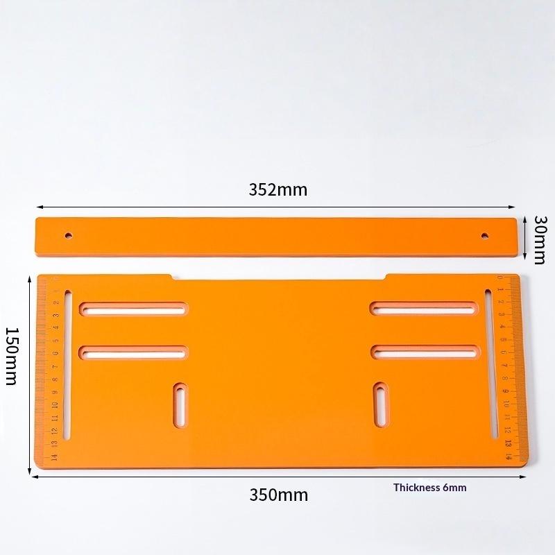 1 Set Adjustable Durable Precision Can Be Chamfered At 45° Angle Electric Saw Base Plate Tool Woodworking Cutting Machine Base