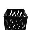 Entryway Umbrella Stand Rain Umbrella Organizer Metal Structure Compact Size Hollow Design Rustproof Coating for Public Places