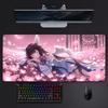 Genshin Impact Game Mysterious Ggenshin Impact Mouse Pad Large Gaming Mousepad With Stitched Edges Thickened Desk Mat Pc