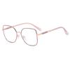 Transparent Computer Glasses Frame Women Anti Blue Light Presbyopia Eyewear Spring Hinge Metal Frames Reading Glasses Unisex