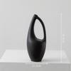 Minimalist Hollow Ceramic Vase Black/white Plant Pots Table Decoration Flowers Arrangement Flower Vase Room Aesthetic Decor
