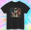 American Soldier Eagle T-Shirt Mens Womens Tees Top | Patriotic Military Hero Tee S-5XL