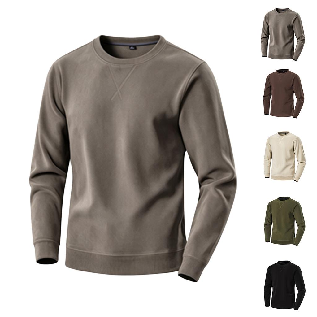Men's Lightweight Casual Zip-Up Jacket with Multiple Pockets for Work and Daily Wear