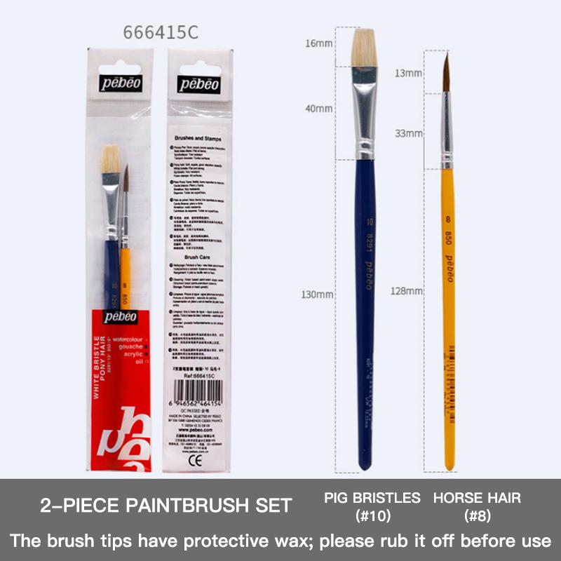 

2-10pcs Artist Paint Brushes Set Different Round-Tips Paintbrushes Soft Professional Painting Kit for Gouache Acrylic Watercolor