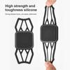 Aluminium Alloy Bicycle Computer Mount Holder Road Mountian Bike Computer Bracket Silicone Phone Holder For Garmin Bryton Cateye