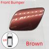 Auto Part Front Bumper Headlamp Washer Spray Nozzle Cover Cap For VOLVO XC60 2009 2010 2011 2012 2013 30763410 30763411 Trim Lid