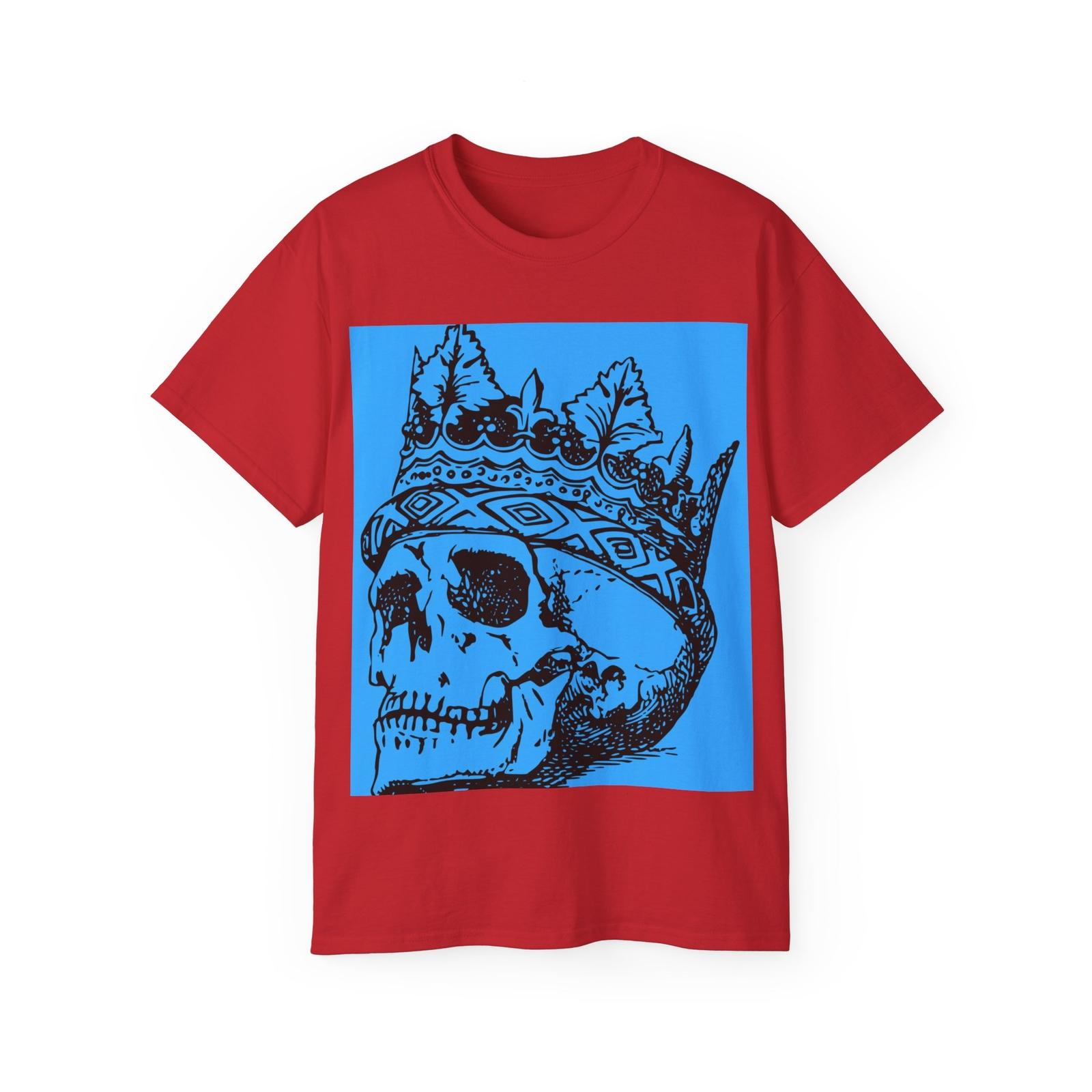Halloween, Skull, King, Blue S