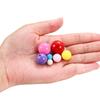 Colorful 6mm Acrylic Rice Spacer Beads for DIY Jewelry and Clothing